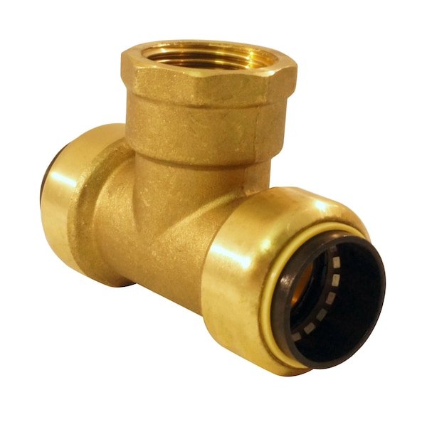 Apollo 3/4 in. Push-To-Connect x Push-To-Connect x Female Pipe Thread Tee FSBT34F - main